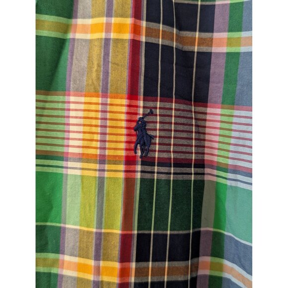 NWOT Polo Ralph Lauren Mens 4XLT Classic Fit Multicolor Plaid Button-Down Shirt - Picture 2 of 6